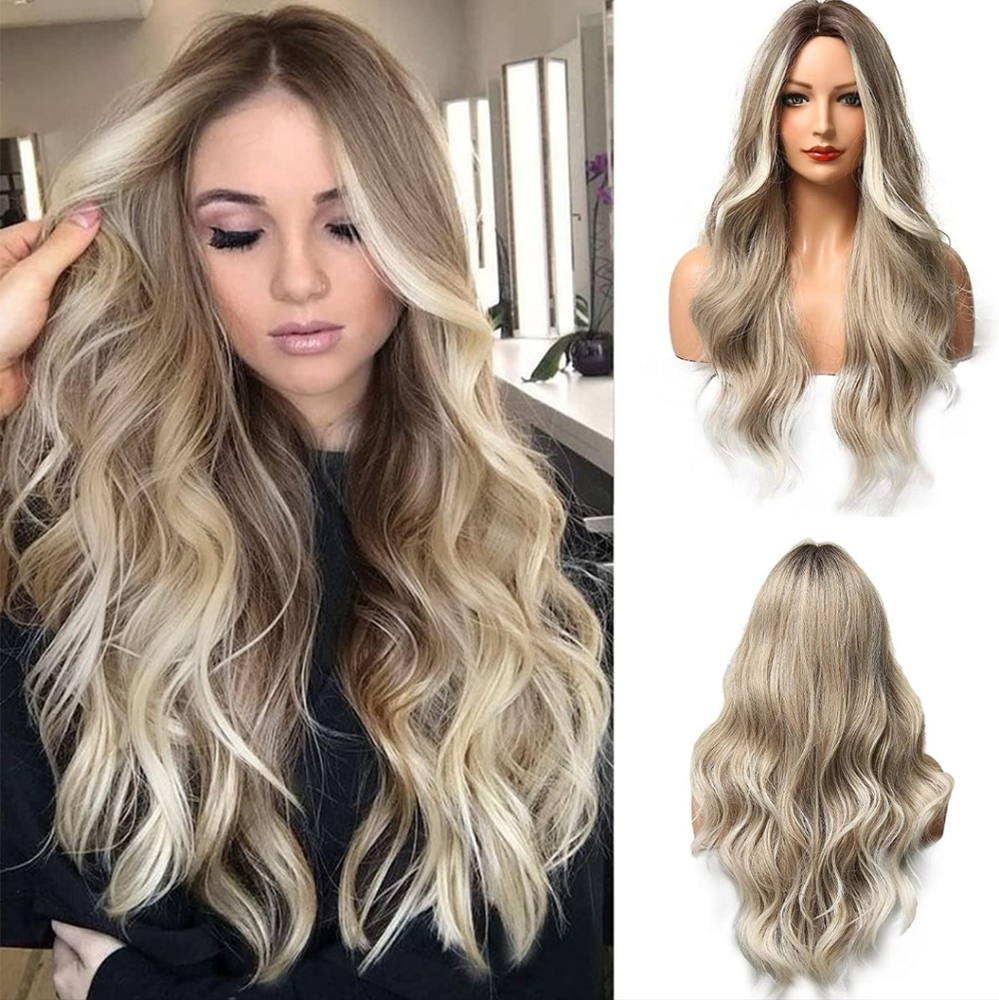 24"Long Wavy Wig